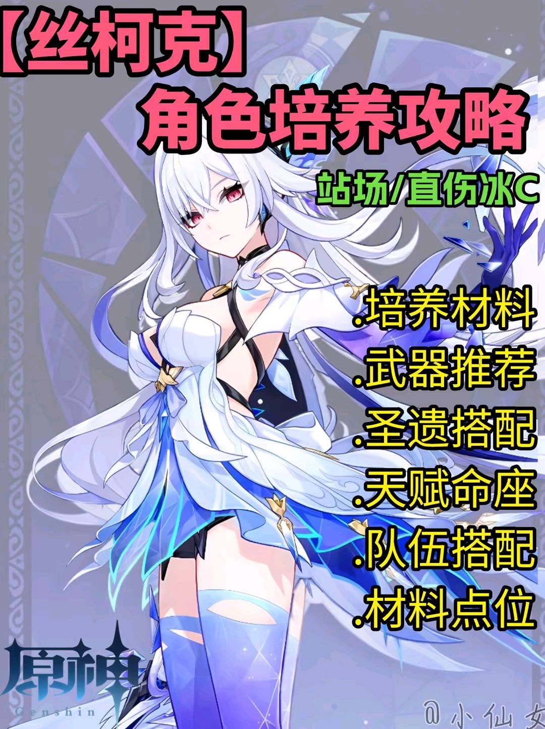 【原神】丝柯克角色培养攻略截图
