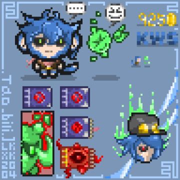 以撒 X BTD 像素 科沃斯和他的伴侣（？）