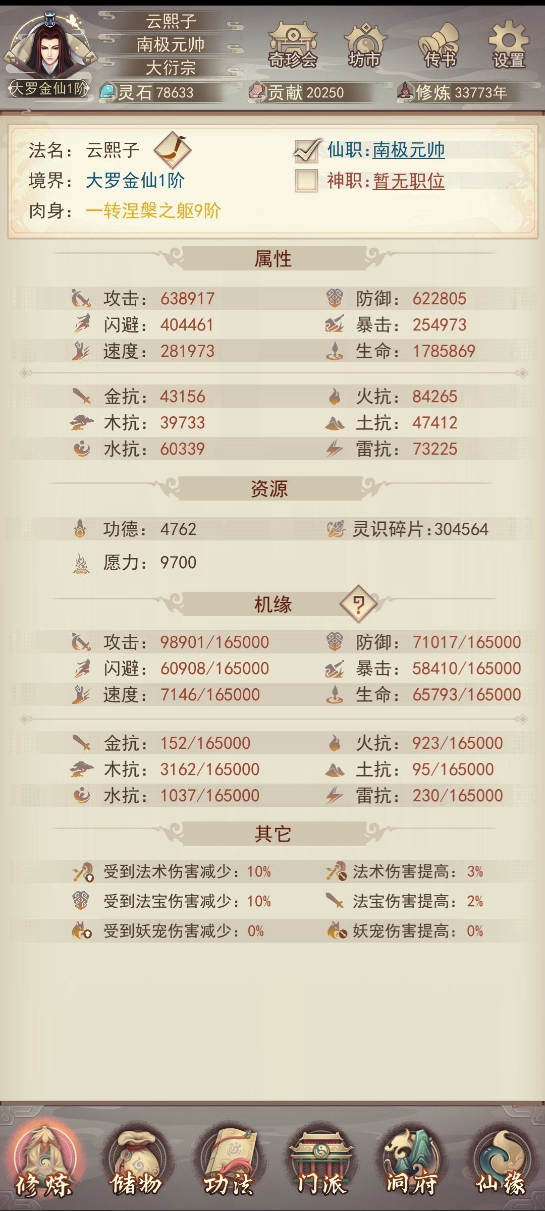 终于大罗金仙了 1