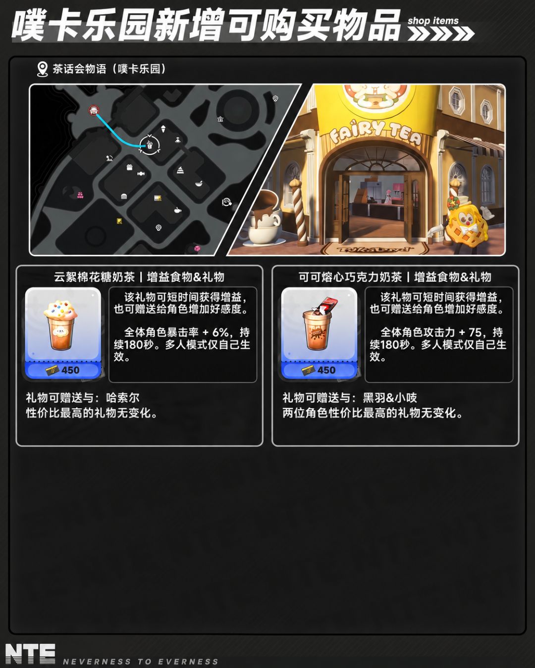 噗卡乐园新增性价比好感度礼物 2