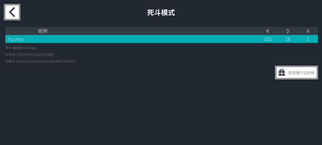死斗6.38KD 1