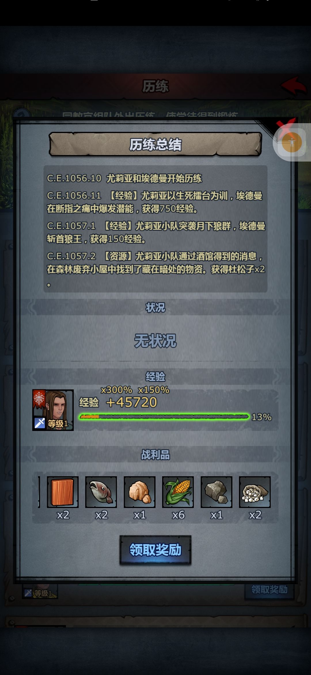五年带回来6个木头 3