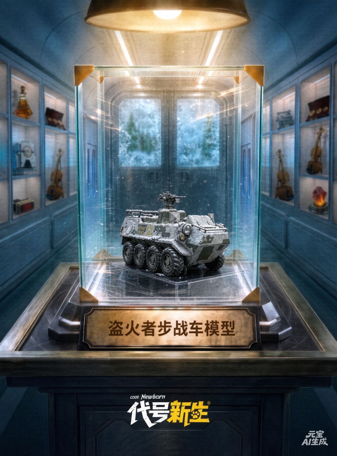 盗火者步战车模型 1