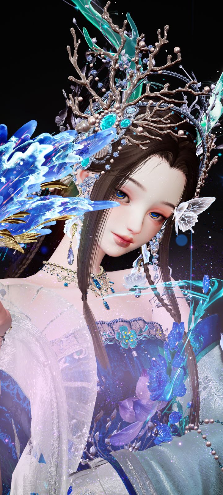 欣赏一下她的美貌 1
