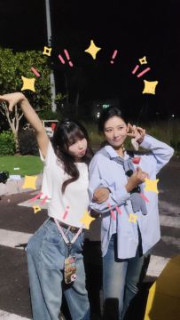 可爱的双人花絮来啦！