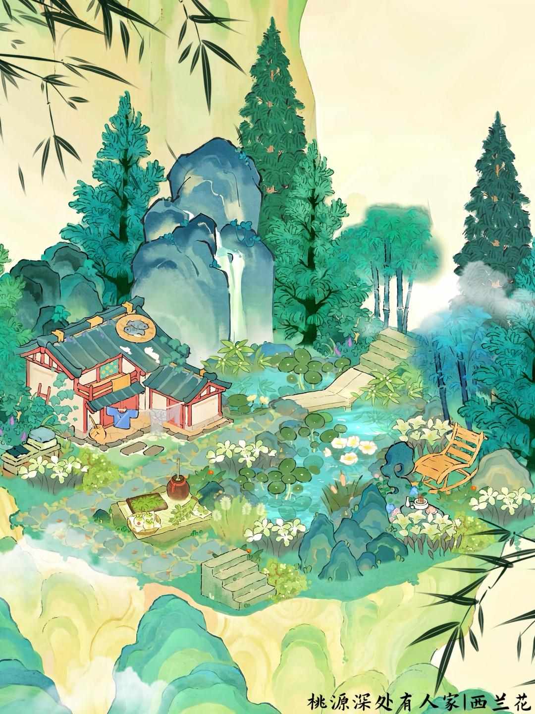 桃源浮玉岭|竹风纳清夏 4