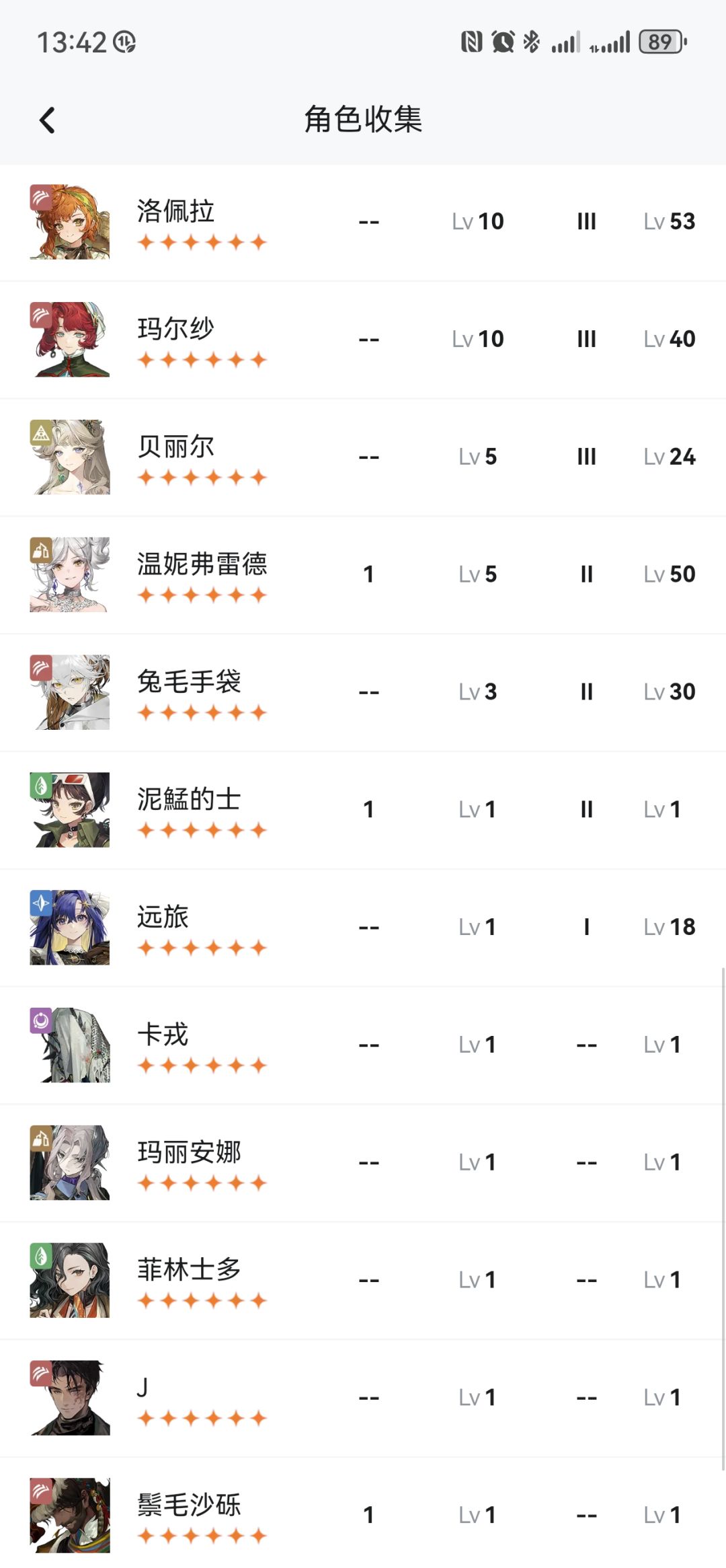 求优先练哪个角色 3