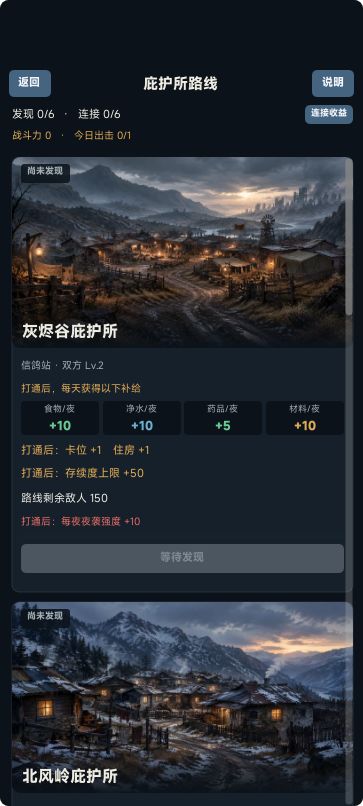 《末日抽卡:建造人类庇护所》10月21号更新截图