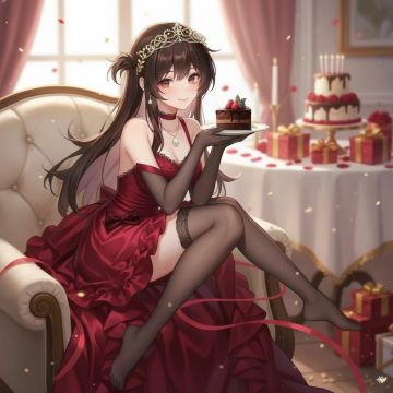 关于伊娃给我庆祝一周年生日这件事