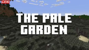 全新群系“苍白庭园”怪物“嘎吱怪” minecraft live 2024!