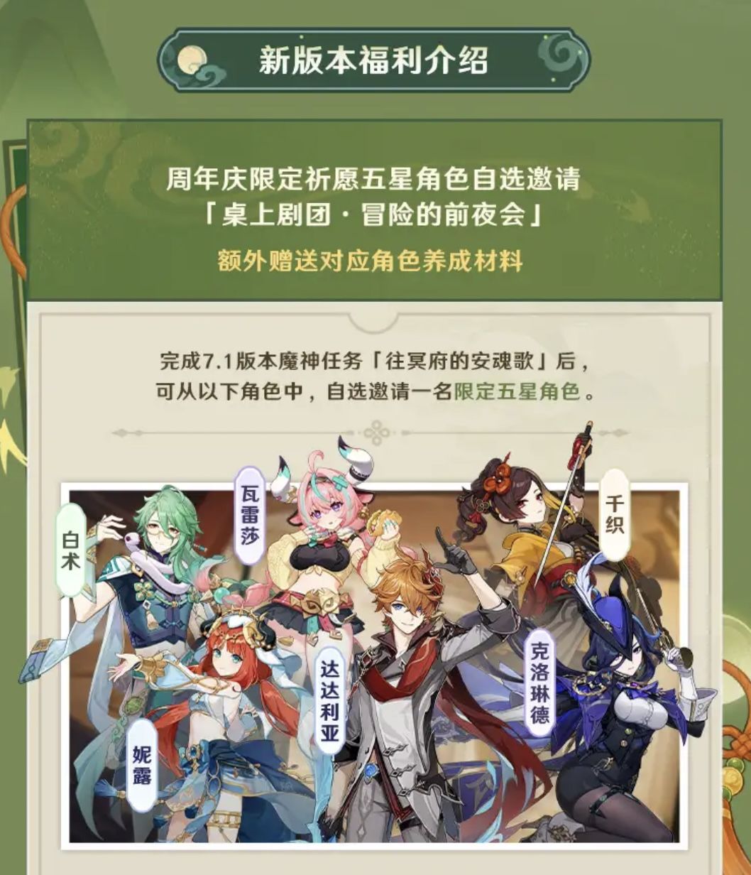 原神7.1版本前瞻小结 8