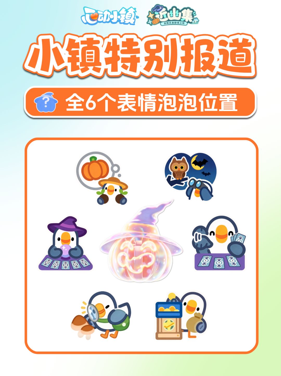 小镇特别报道 详细攻略 6个表情泡泡位置 1