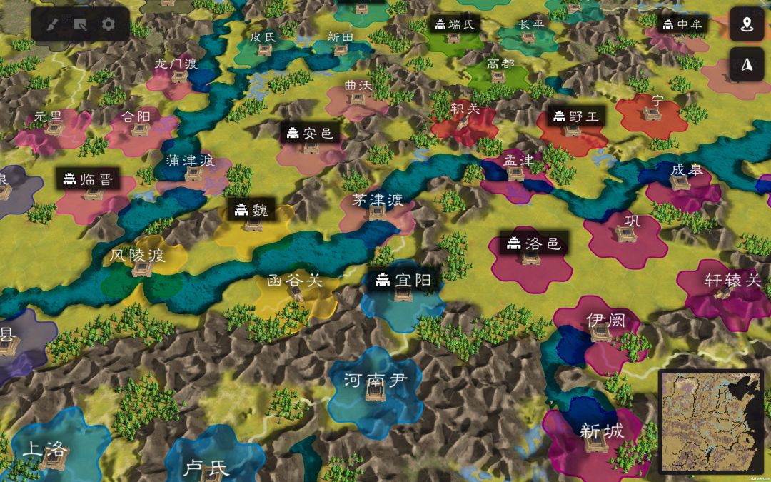 【制图历史】战国自建大地图 后续[第2弹] 3