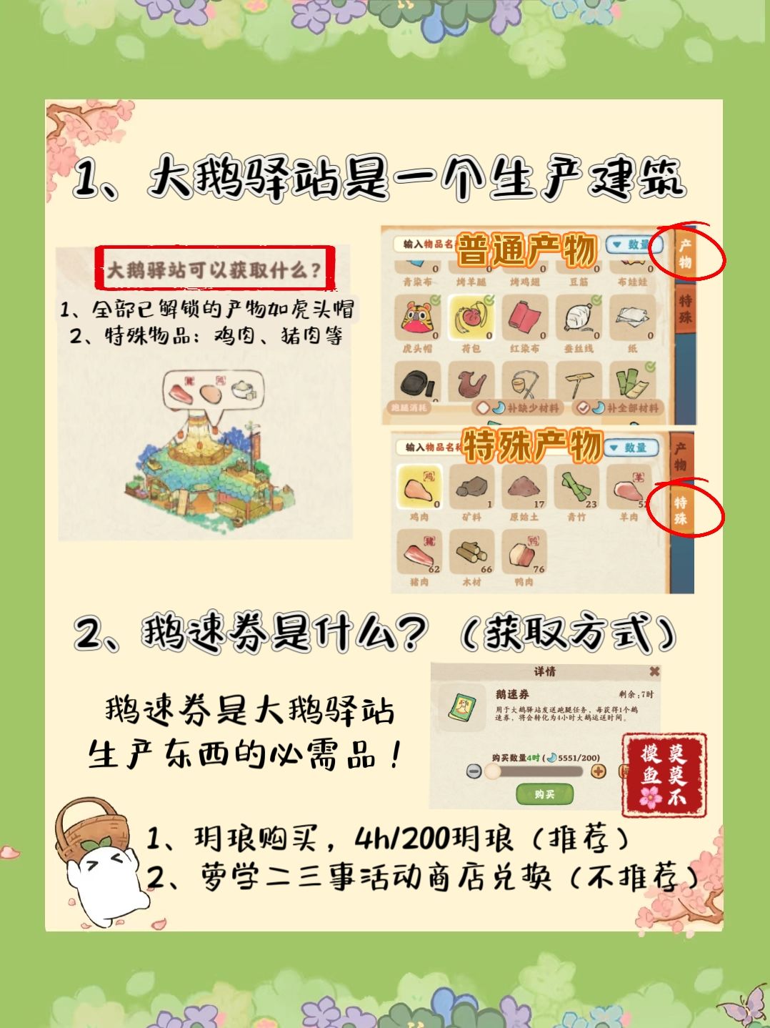 大鹅驿站玩法攻略 2