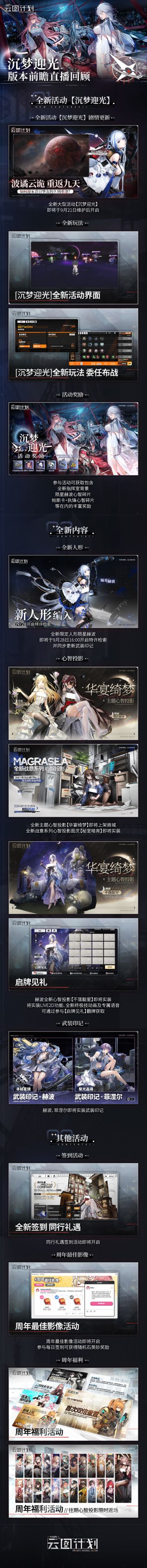 ⭐二周年庆典&【沉梦迎光】前瞻直播回顾⭐