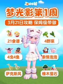 3月21日 梦光影第1周全内容详细攻略 带做