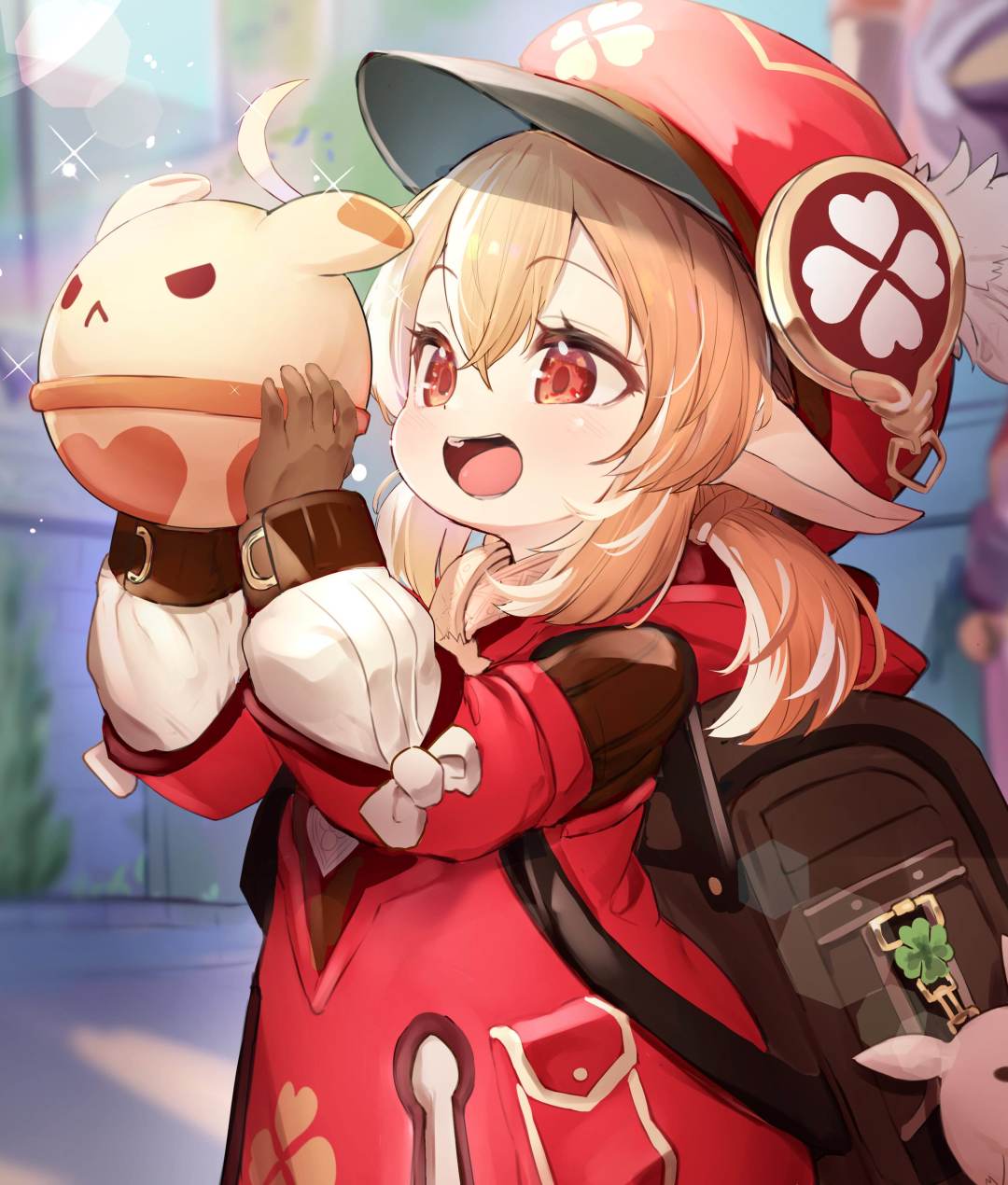 小可莉好可爱(/ω\)害羞 3