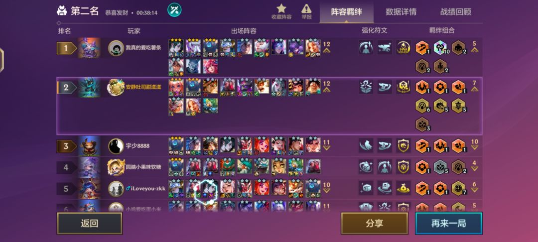 这羁绊凑的还挺不错 1
