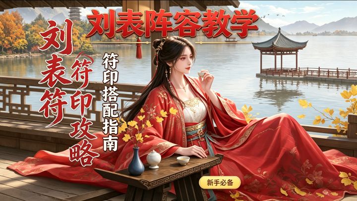 九牧之野·刘表阵容符印推荐:保姆级攻略截图
