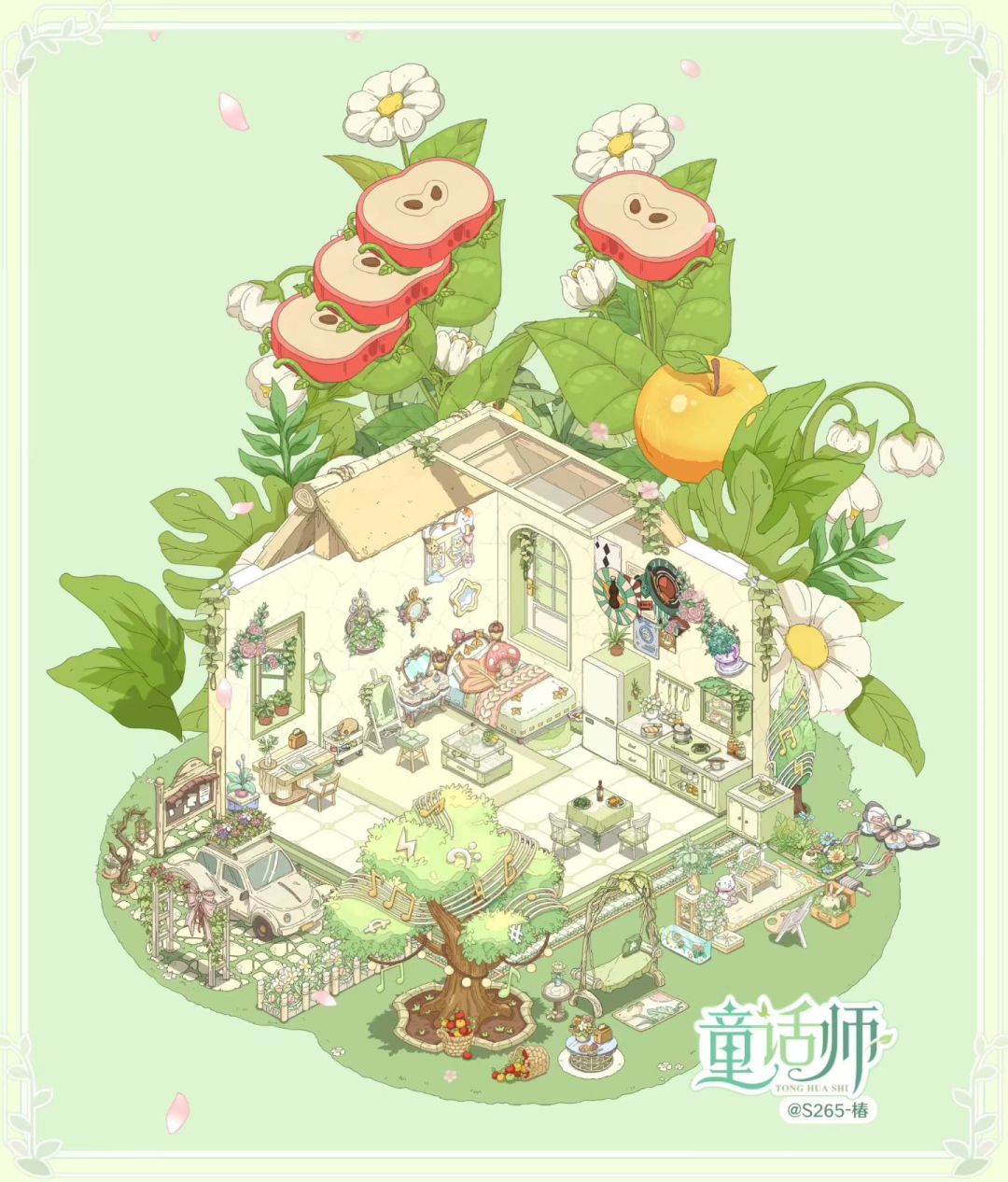 童话师|4种不同风格的自建小屋 3