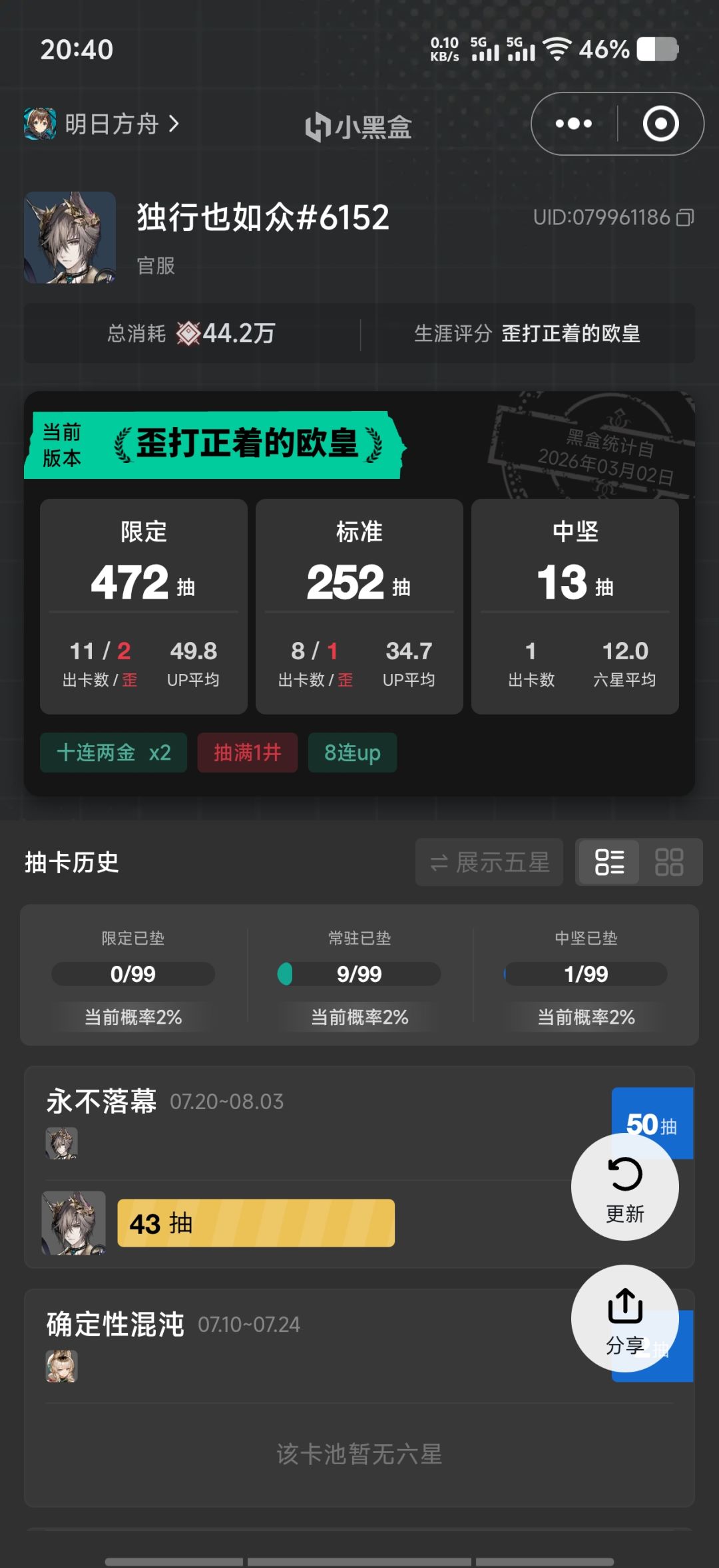 还好没歪 2