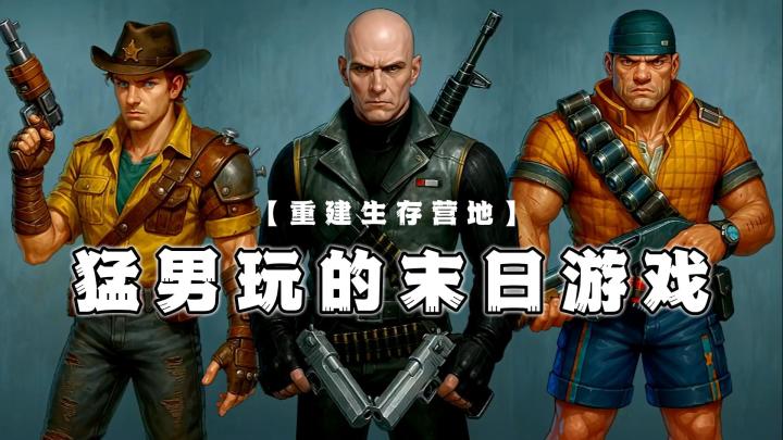 只有猛男才会选择的丧尸末日生存游戏；冒险种田管理养成多维爽游截图