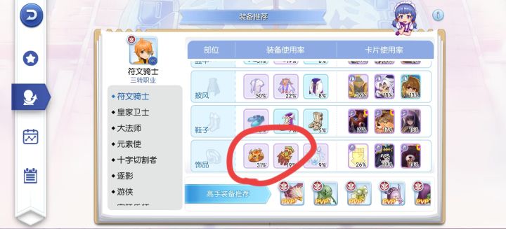 萌新求助,为什么敏骑永恒戒指用的人比奥手多截图