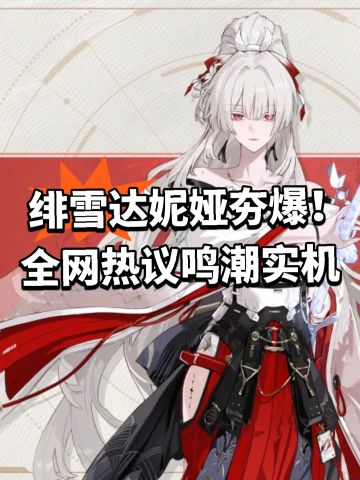 绯雪达妮娅夯爆！全网热议鸣潮实机