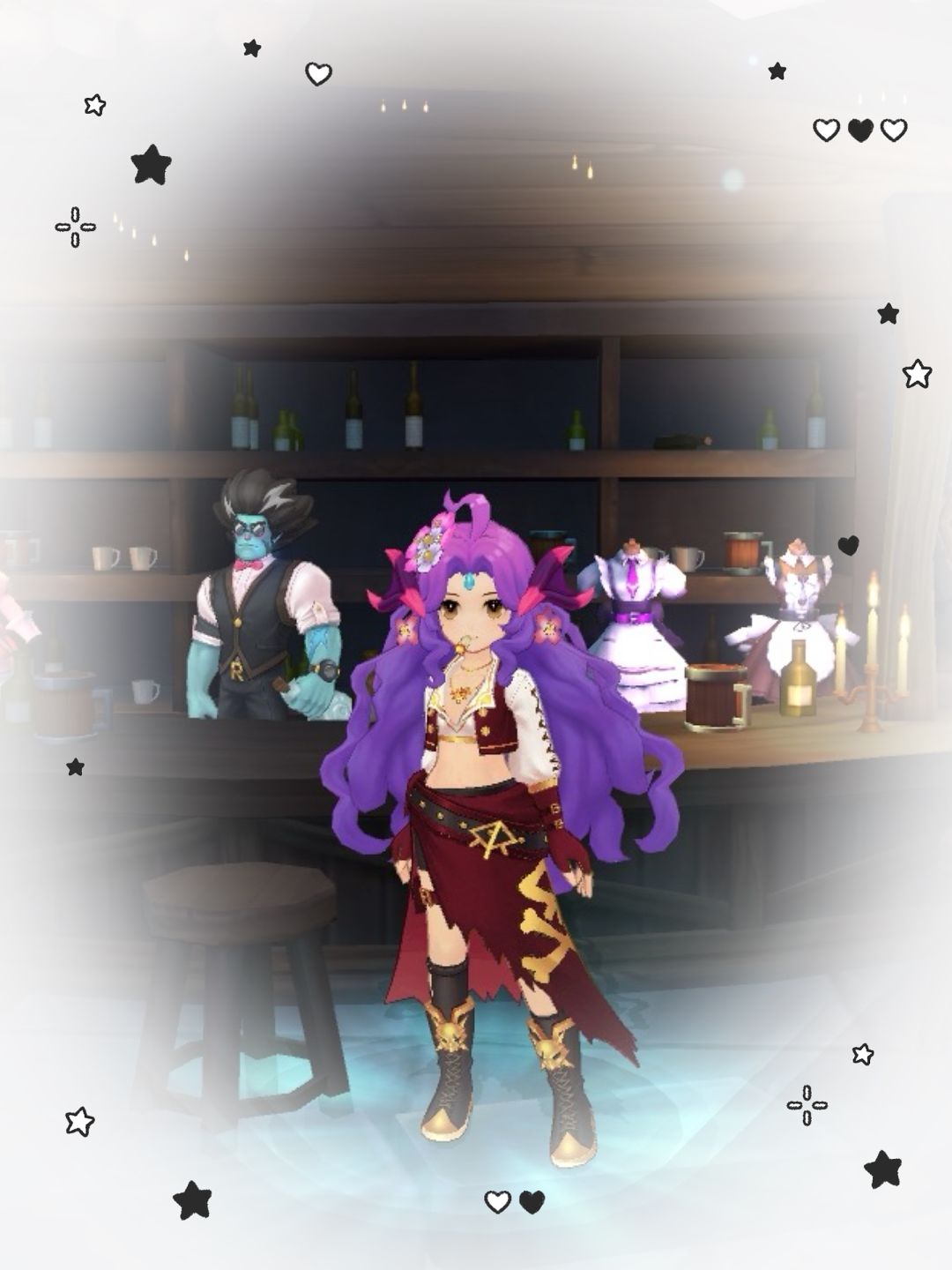 【ootd】今天的龙妈是酒馆老板娘哟 1