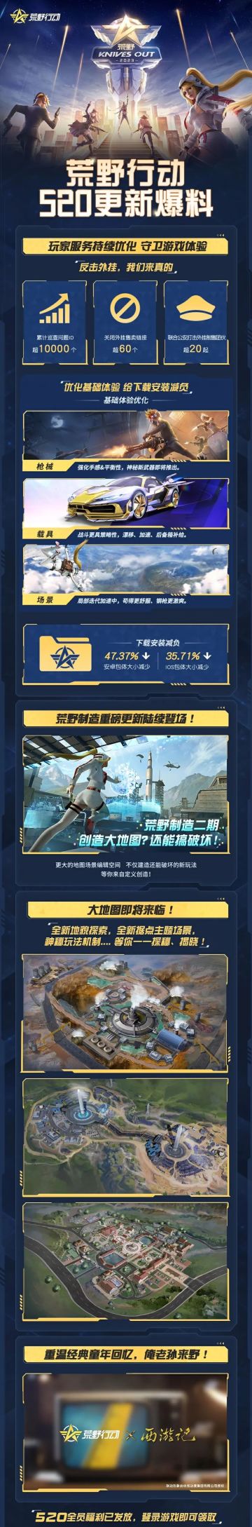 520爆料回顾！新联动、大地图全部拉满？