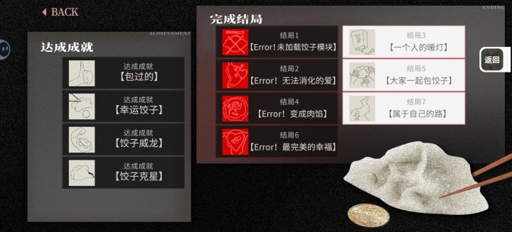 全结局记录~截图