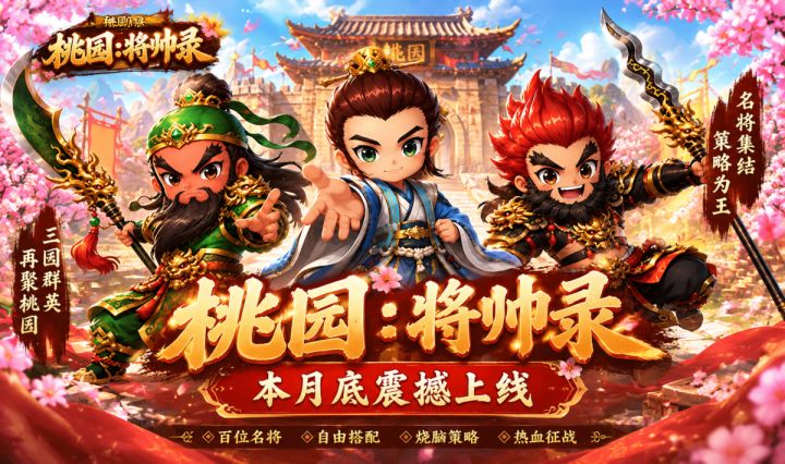 一卷将星书,桃园启新征 《桃园:将帅录》终于来了!截图