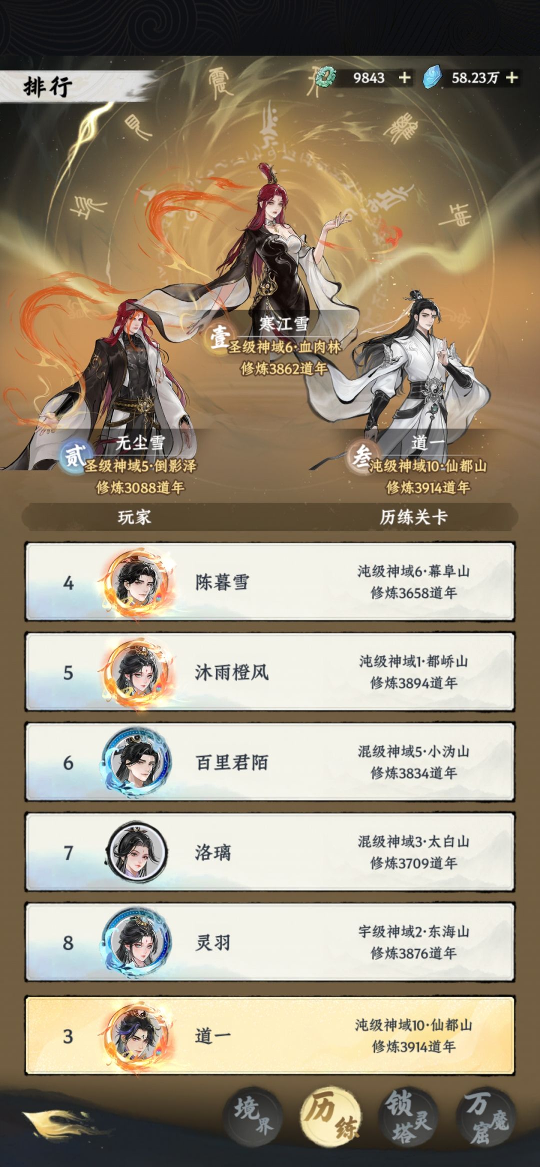 3k氪3900年百万四维到沌10 2