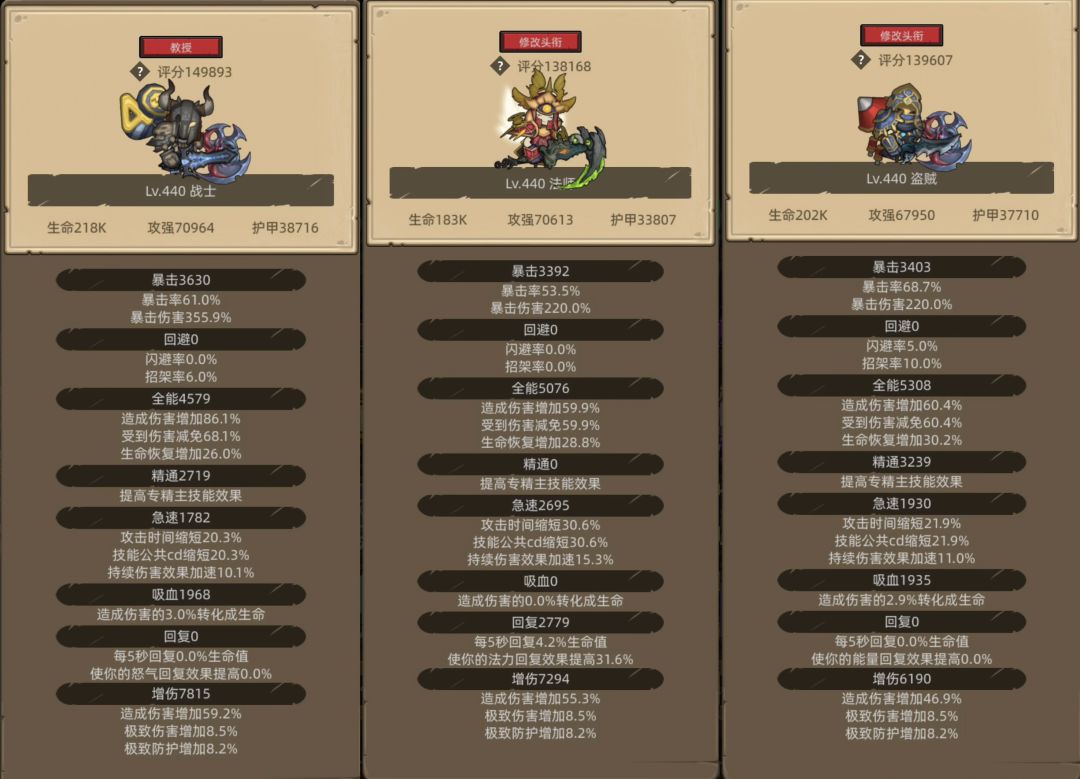 440级 9.0版本-全职业开荒记录 3