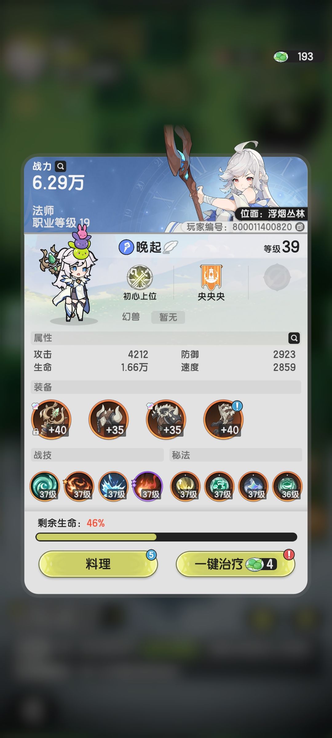 [1转法师]森国技能配置及主线通用解 2