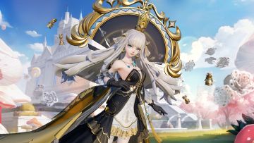 【皮肤展示】雪女全新绮境漫游系列皮肤「王庭晨瑰」