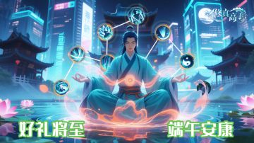 端午安康，快来领取限定礼包！