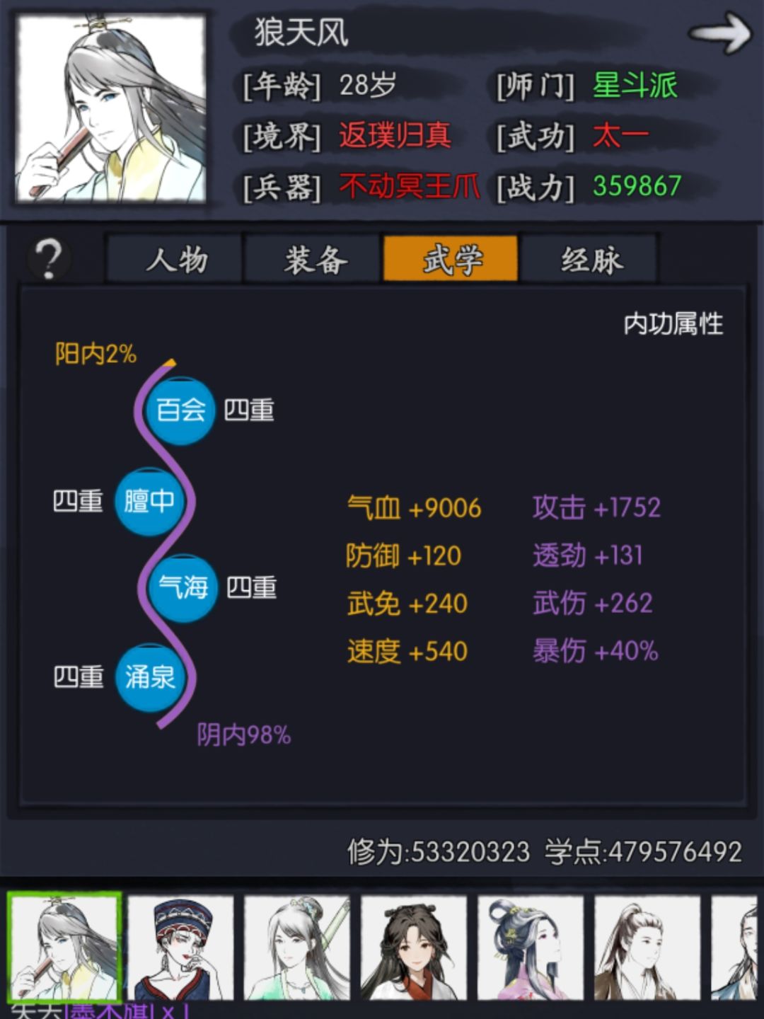 个人评价,狼天风。机制牌 2
