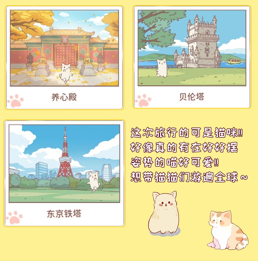 可爱到冒泡🫧的猫咪养成游戏，今日公测!! 3