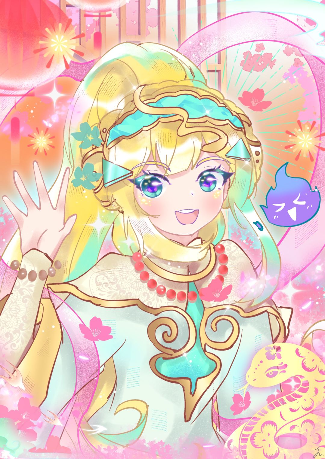 【嗒啦啦|同人】新年快乐~✨🎊 1