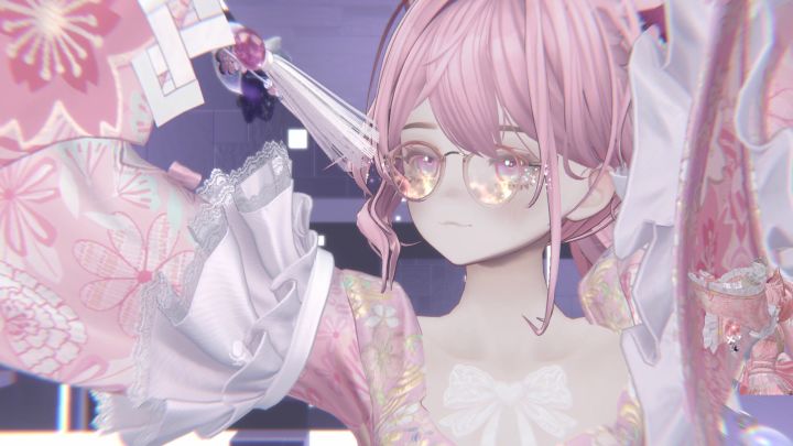 很久没发vrchat照片了截图