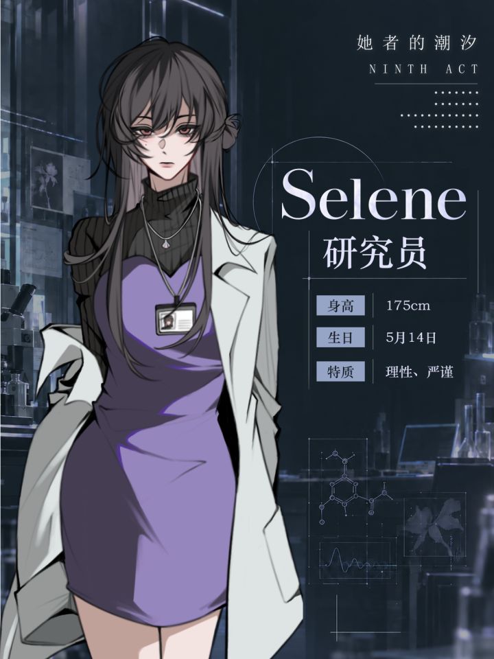 开发日志 02 |《她者的潮汐》角色介绍截图