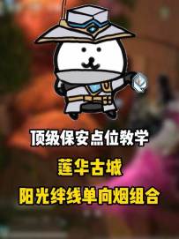 阳光保安莲华古城点位部署教程