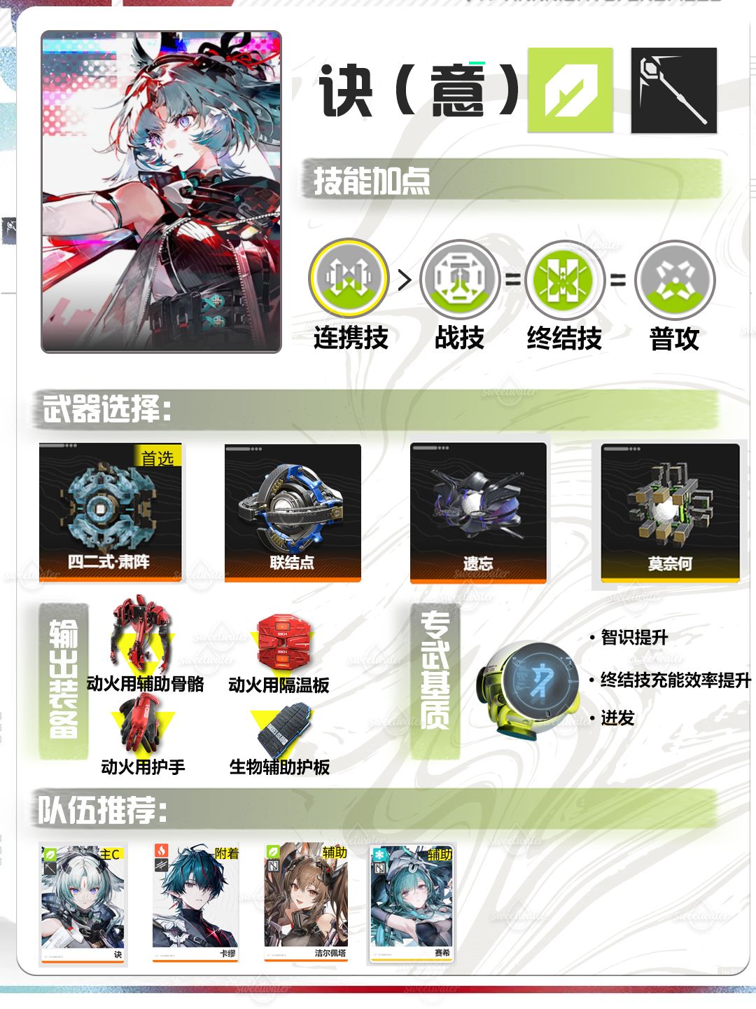 终末地诀养成一图流 1