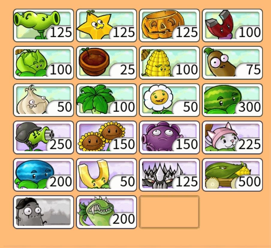 pvz小程序版更新内容 2