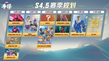 《漫威争锋》S4.5赛季规划一览