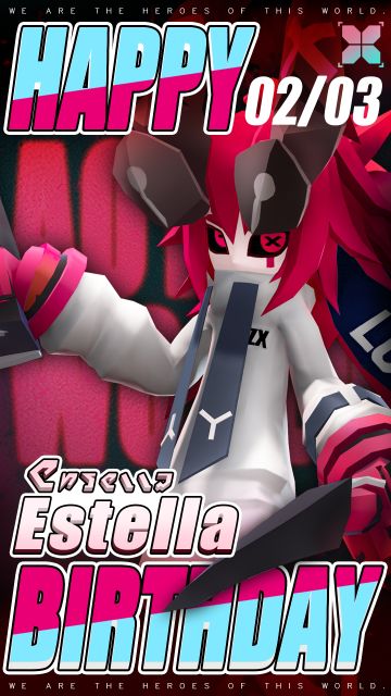 2月3日，赤星 生日快乐！