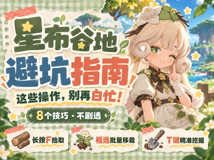 星布谷地避坑指南,实用操作攻略(第一弹)截图
