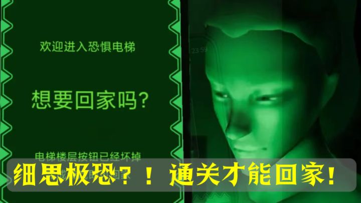 23Mb试胆小游戏❗细思极恐😱慎点❗电梯🛗里有谁?截图
