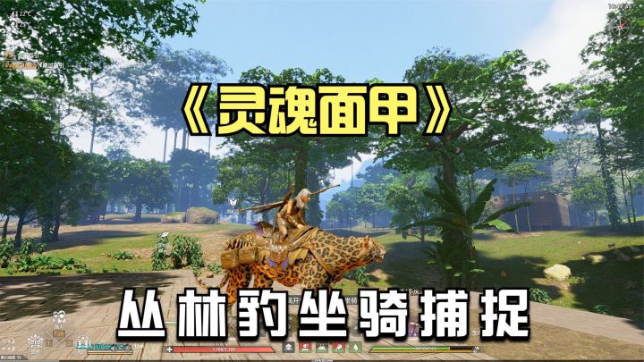 灵魂面甲:丛林豹坐骑捕捉攻略!追踪母豹抓捕幼崽,养大当坐骑!截图